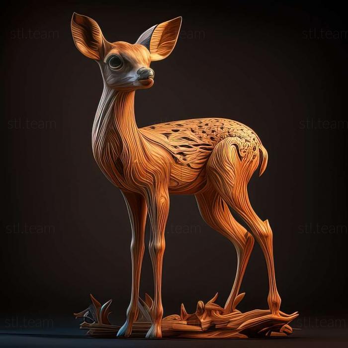 3D model Bambi (STL)